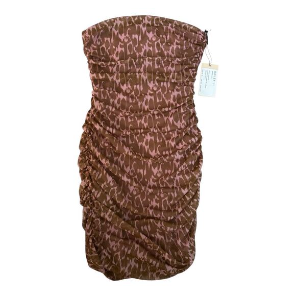 Bailey 44 Daela Dress – Size Small | leopard Sleeveless Bodycon Sheer Dress NWT - Picture 1 of 4